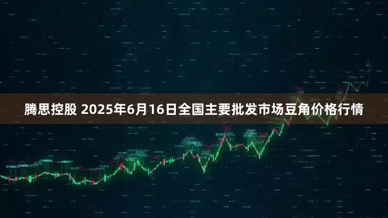 腾思控股 2025年6月16日全国主要批发市场豆角价格行情