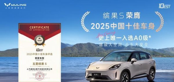 宏图优配 缤果S入选“2025中国十佳车身”，A0级独一份，外观也帅！